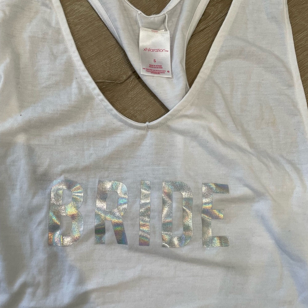Bride swim cover up